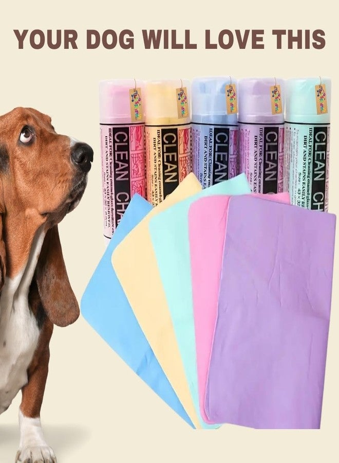 ويستيرن إرا منشفة مايكروفايبر للكلاب والجراء من ويسترن إيرا، لتجفيف الفراء تمامًا | فائقة الامتصاص | منشفة لتجفيف سريع للحيوانات الأليفة | سريعة الجفاف | وداعًا للقطرات المتساقطة - Image 5